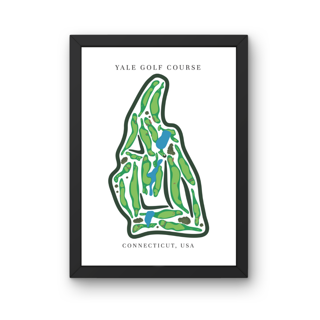 Yale, Golf Club, Golf Course Print, Connecticut