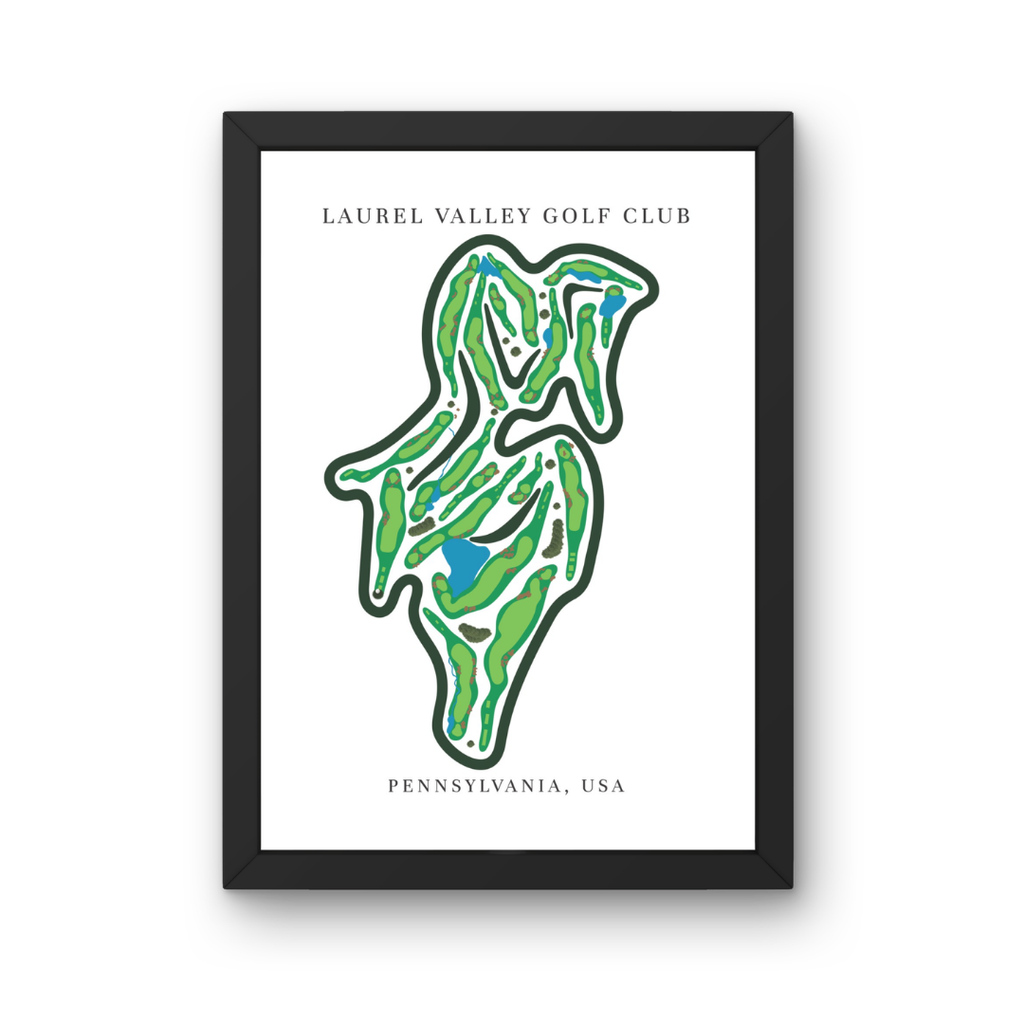 Laurel Valley Golf Club, Golf Course Prints, Pennsylvania