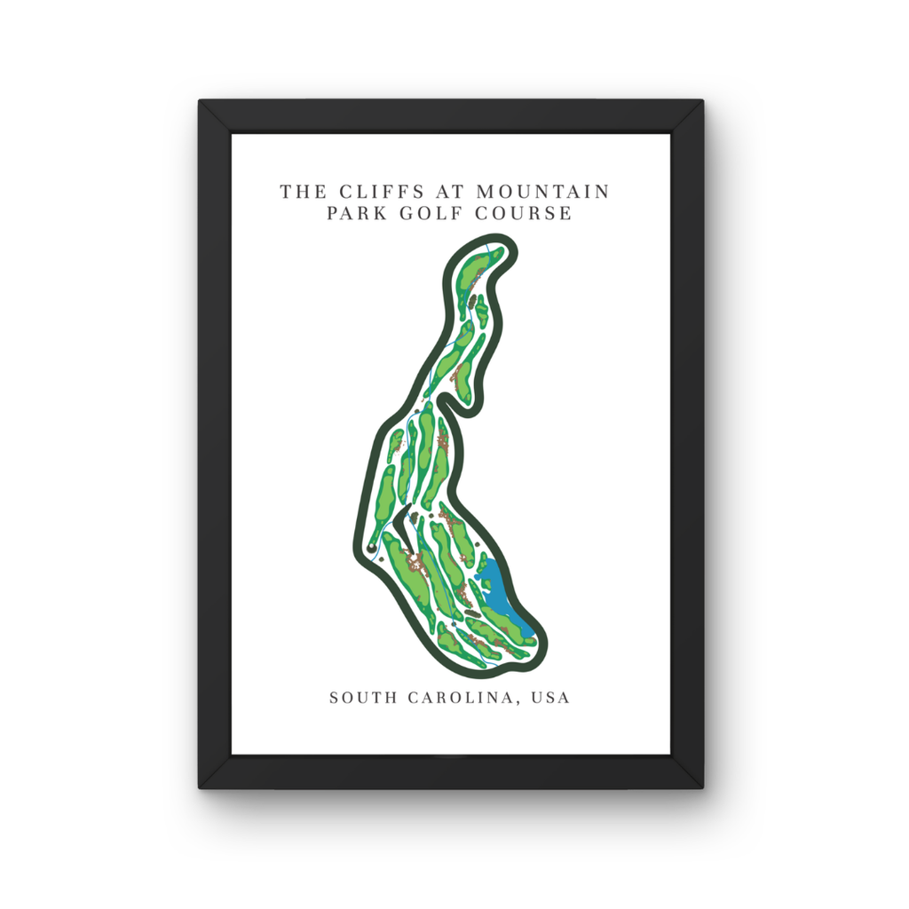 The Cliffs at Mountain Park Golf Course, Golf Course Prints, South Carolina