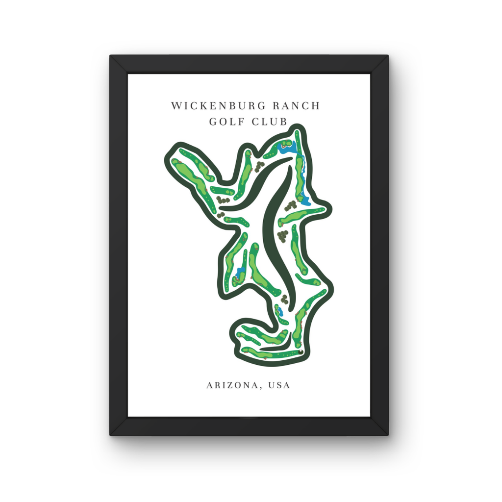 Wickenburg Ranch Golf Club, Golf Course Print, Arizona