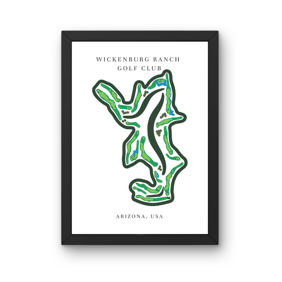 Wickenburg Ranch Golf Club, Golf Course Print, Arizona