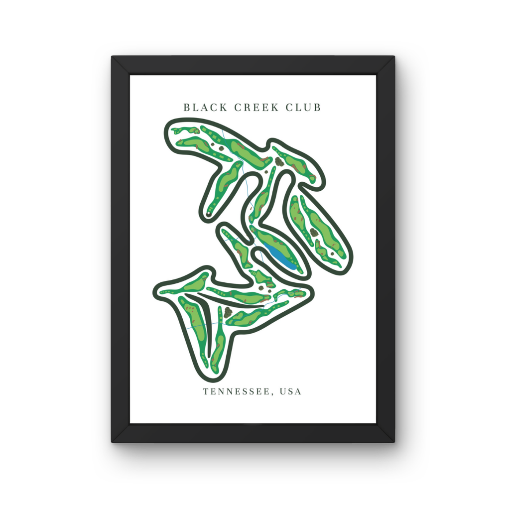Black Creek Club, Golf Course Prints, Tennessee
