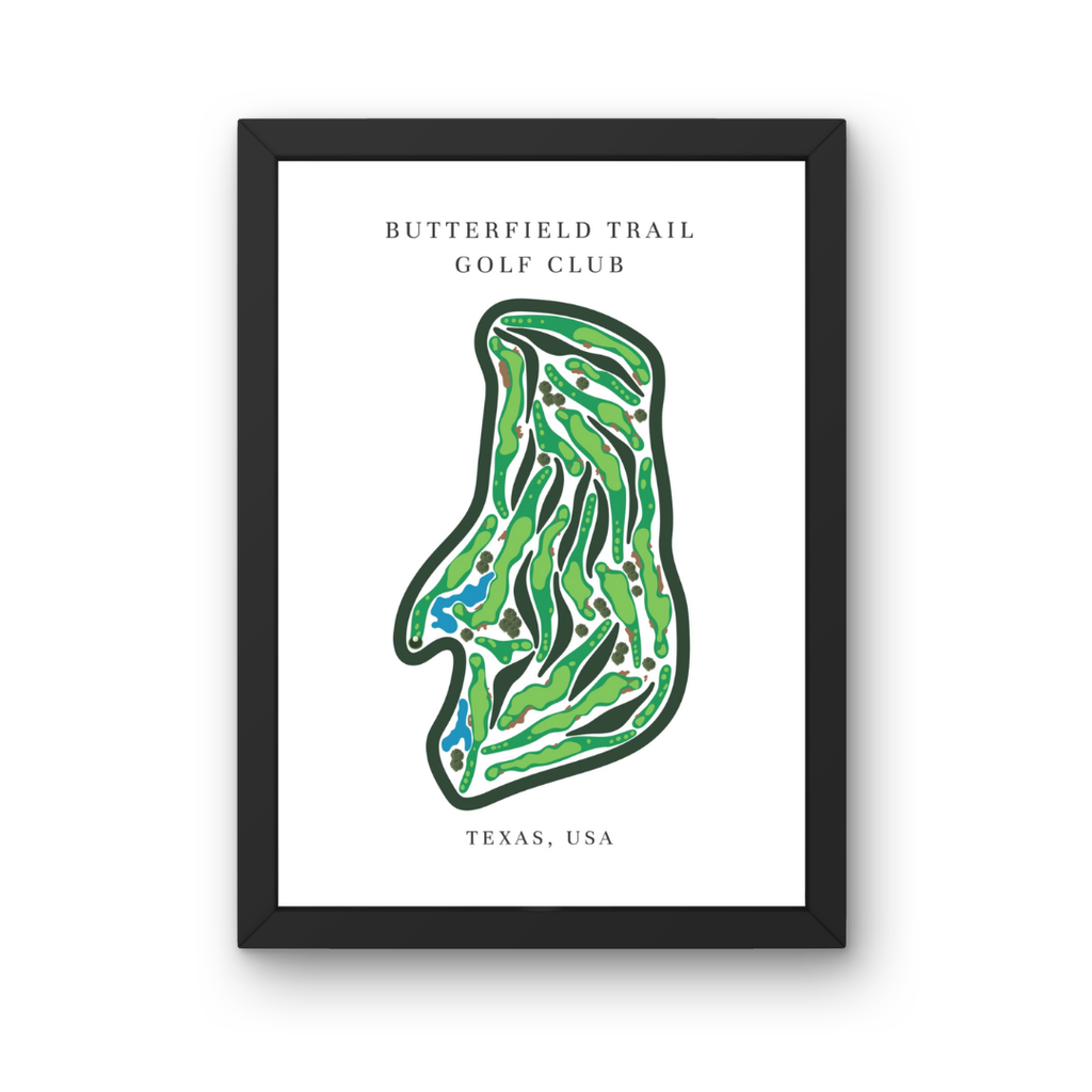 Butterfield Trail Golf Club, Golf Course Prints, Texas