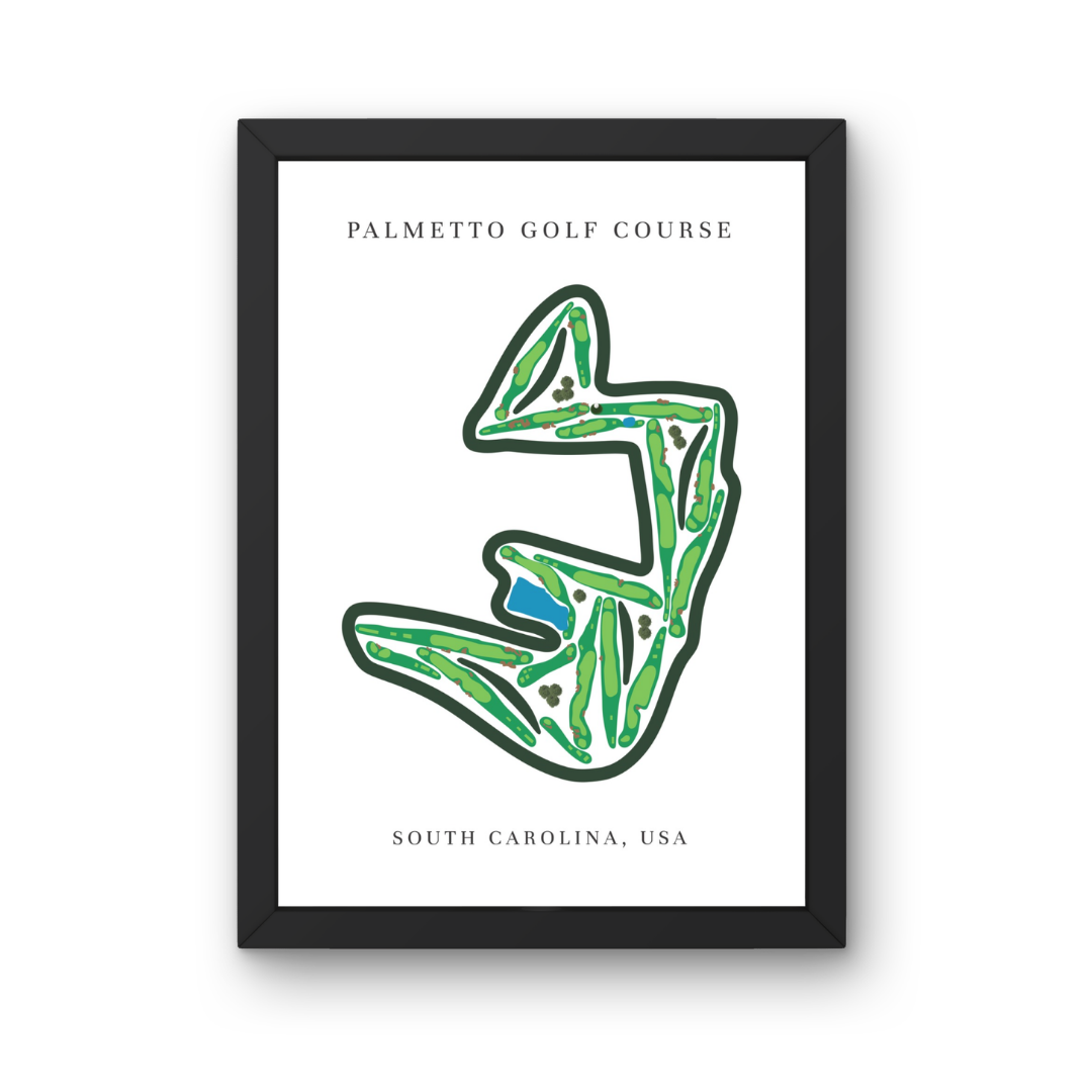 Palmetto Golf Course, Golf Course Prints, South Carolina