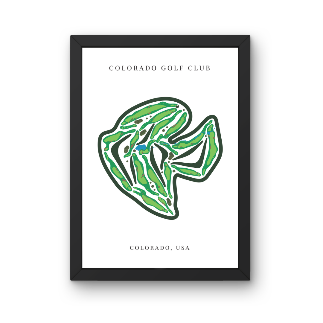 Colorado Golf Club, Golf Course Prints, Colorado