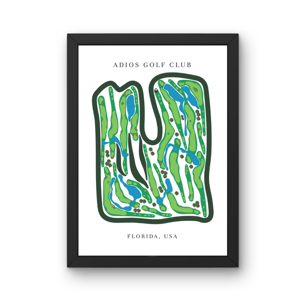 Adios Golf Club, Golf Course Prints, Florida