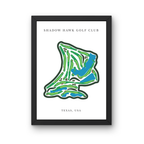 Shadow Hawk Golf Club, Golf Course Prints, Texas