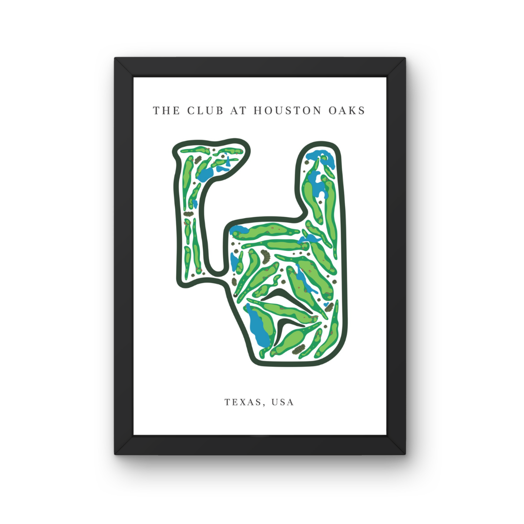 The Club at Houston Oaks, Golf Course Prints, Texas