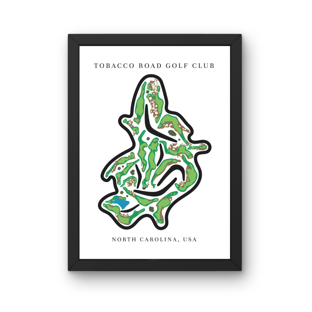 Tobacco Road Golf Club, Golf Course Print, North Carolina