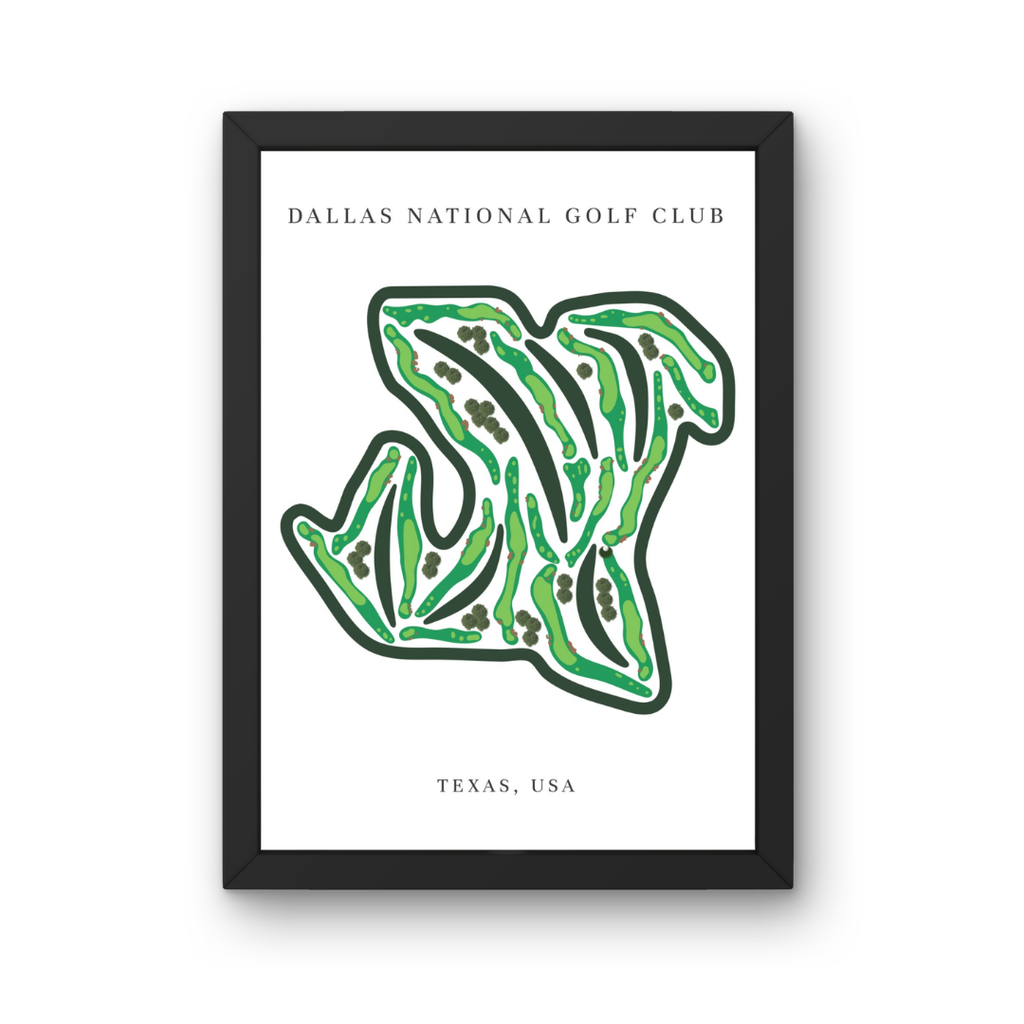 Dallas National Golf Club, Golf Course Prints, Texas