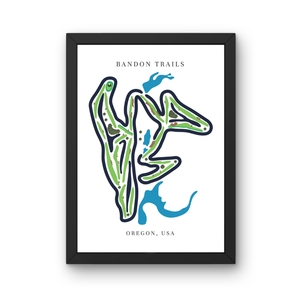 Bandon Dunes, Golf Course Prints, Oregon