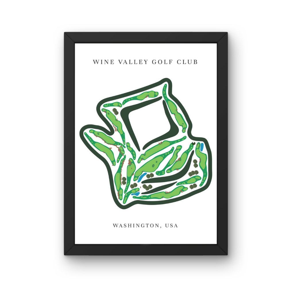 Wine Valley Golf Club, Golf Course Prints, Washington