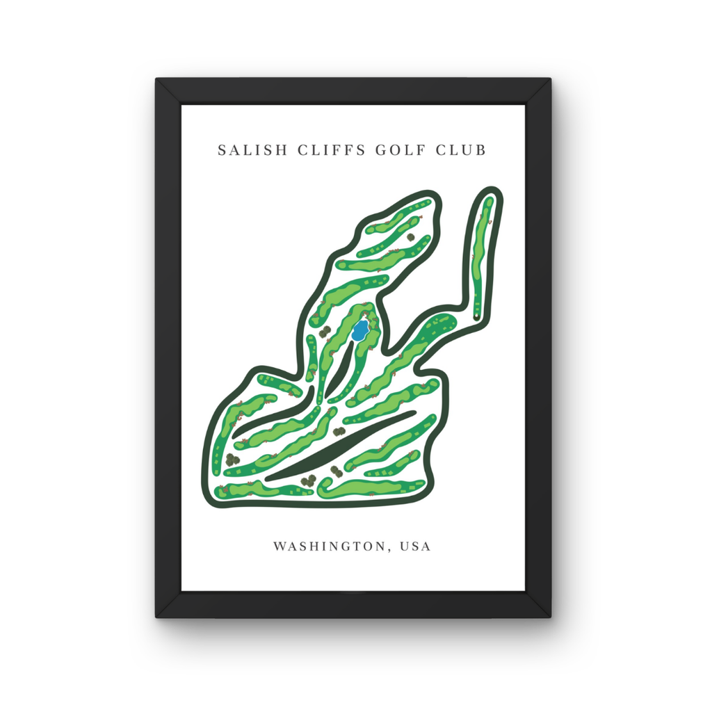 Salish Cliffs Golf Club, Golf Course Prints, Washington