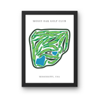 Mossy Oak Golf Club Course Print, Mississippi