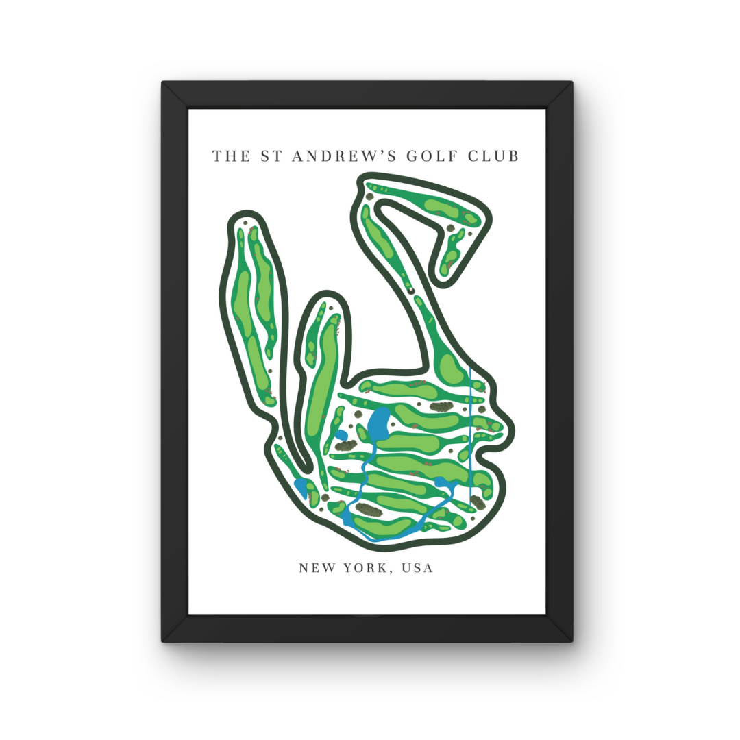 The Saint Andrews Golf Club, Golf Course Prints, New York