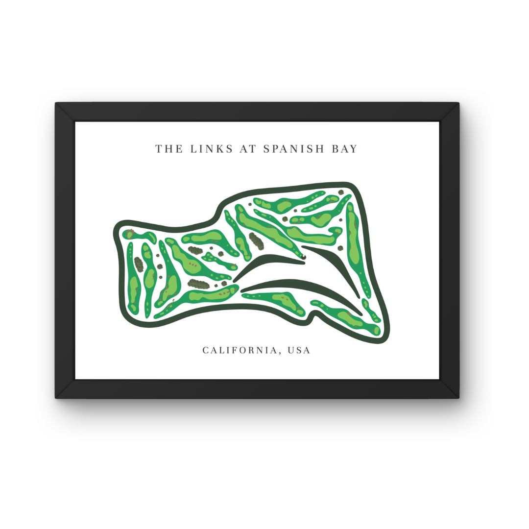 The Links at Spanish Bay, Golf Course Prints, California