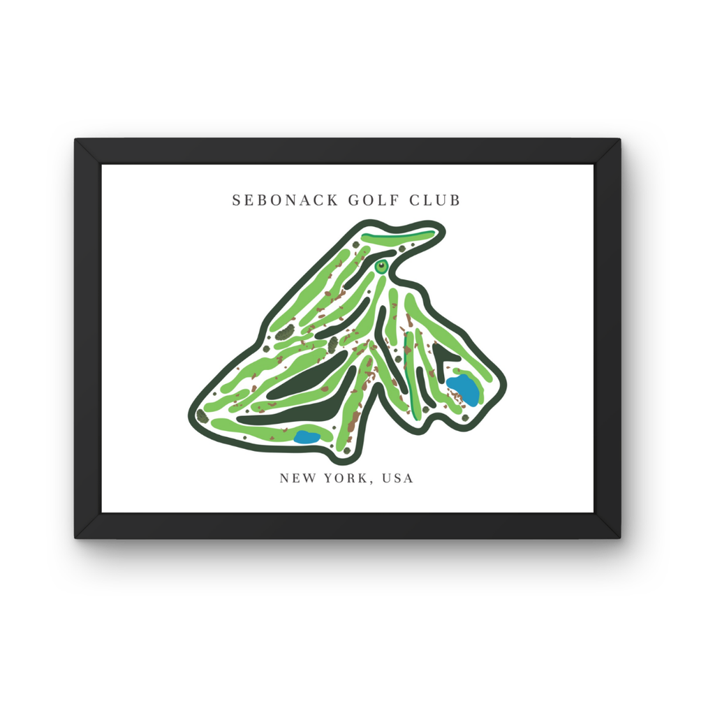Sebonack Golf Club, Golf Course Prints, New York
