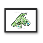 Sebonack Golf Club, Golf Course Prints, New York