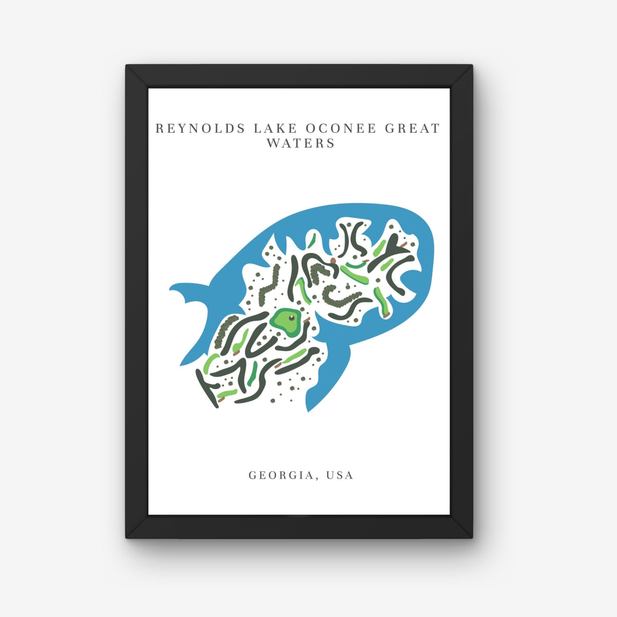 Reynolds Lake Oconee Great Waters, Golf Course Print, Georgia