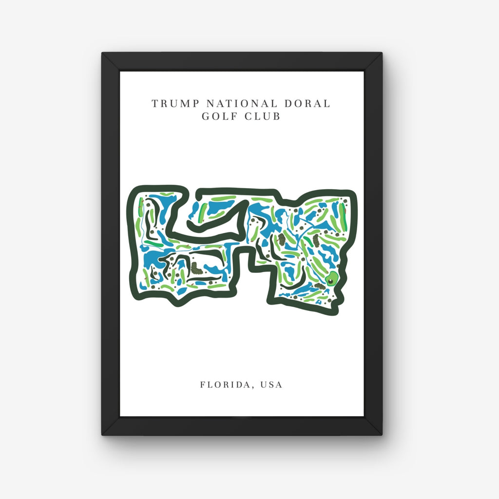 Trump National Doral Golf Club, Golf Course Print, Florida