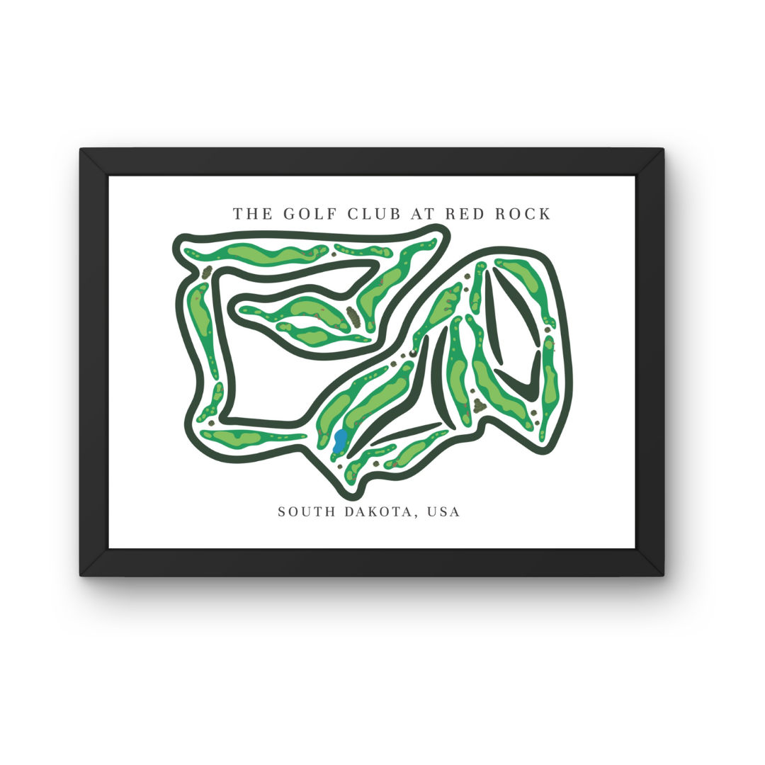 The Golf Club at Red Rock, Golf Course Prints, South Dakota