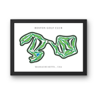 Boston Golf Club, Golf Course Prints, Massachusetts