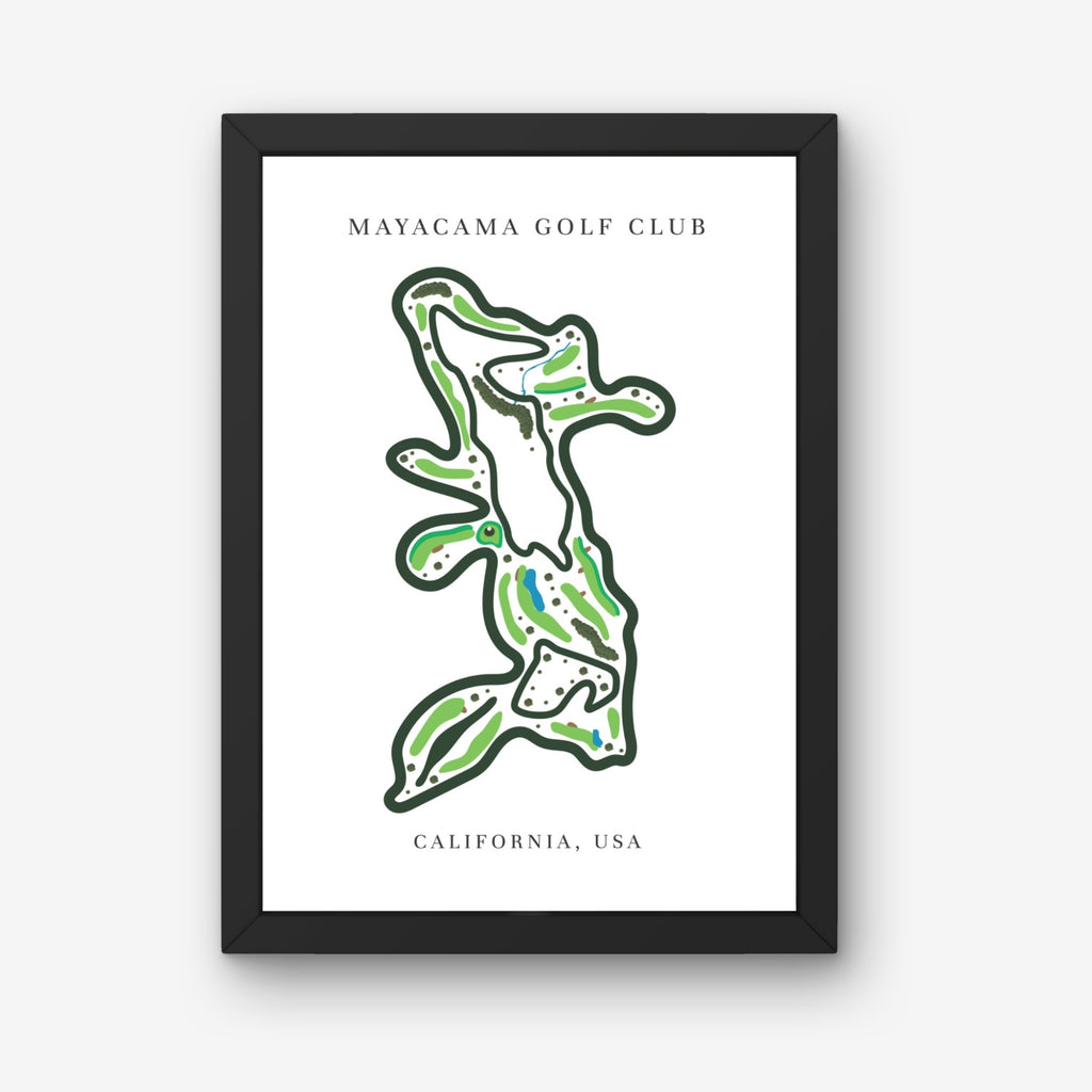 Mayacama Golf Club, Golf Course Print, California