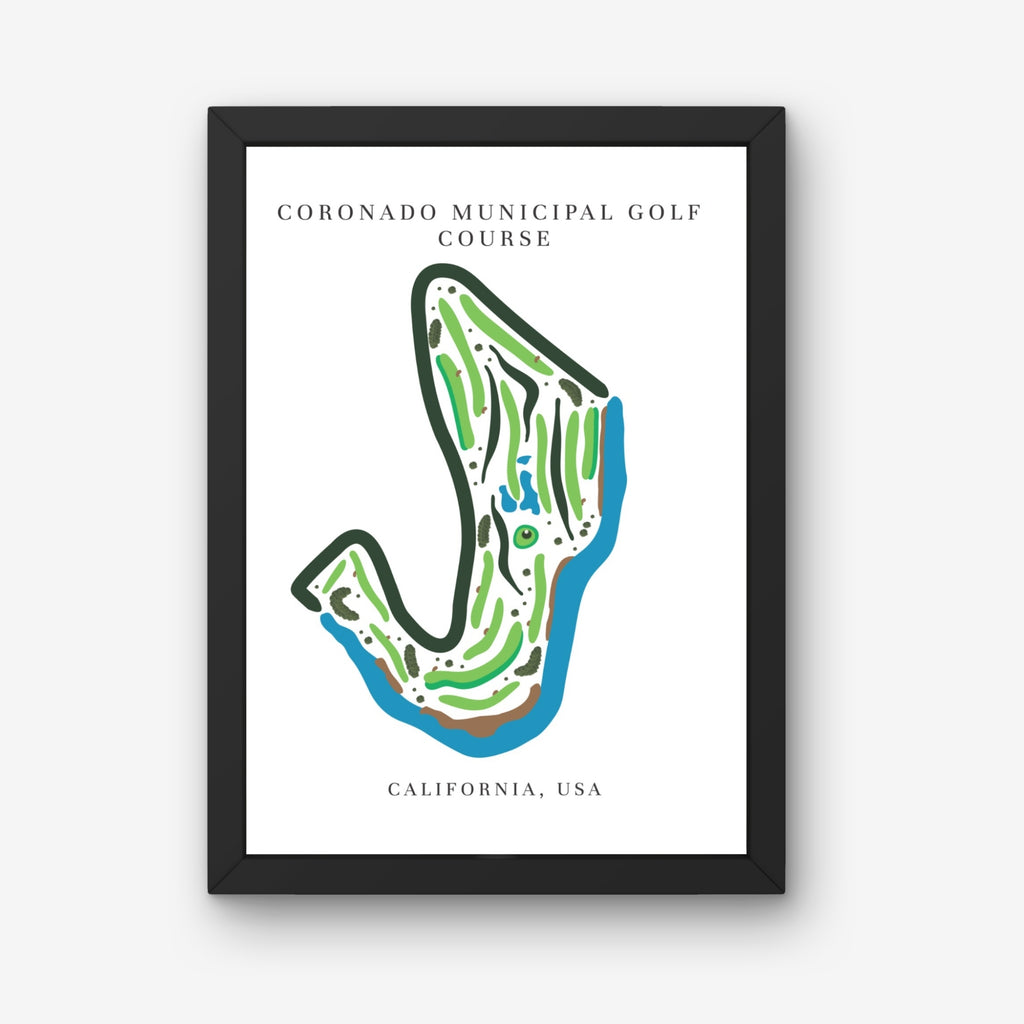 Coronado Municipal Golf Course Print, California