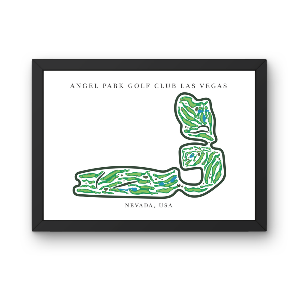 Angel Park Golf Club Las Vegas, Golf Course Prints, Nevada