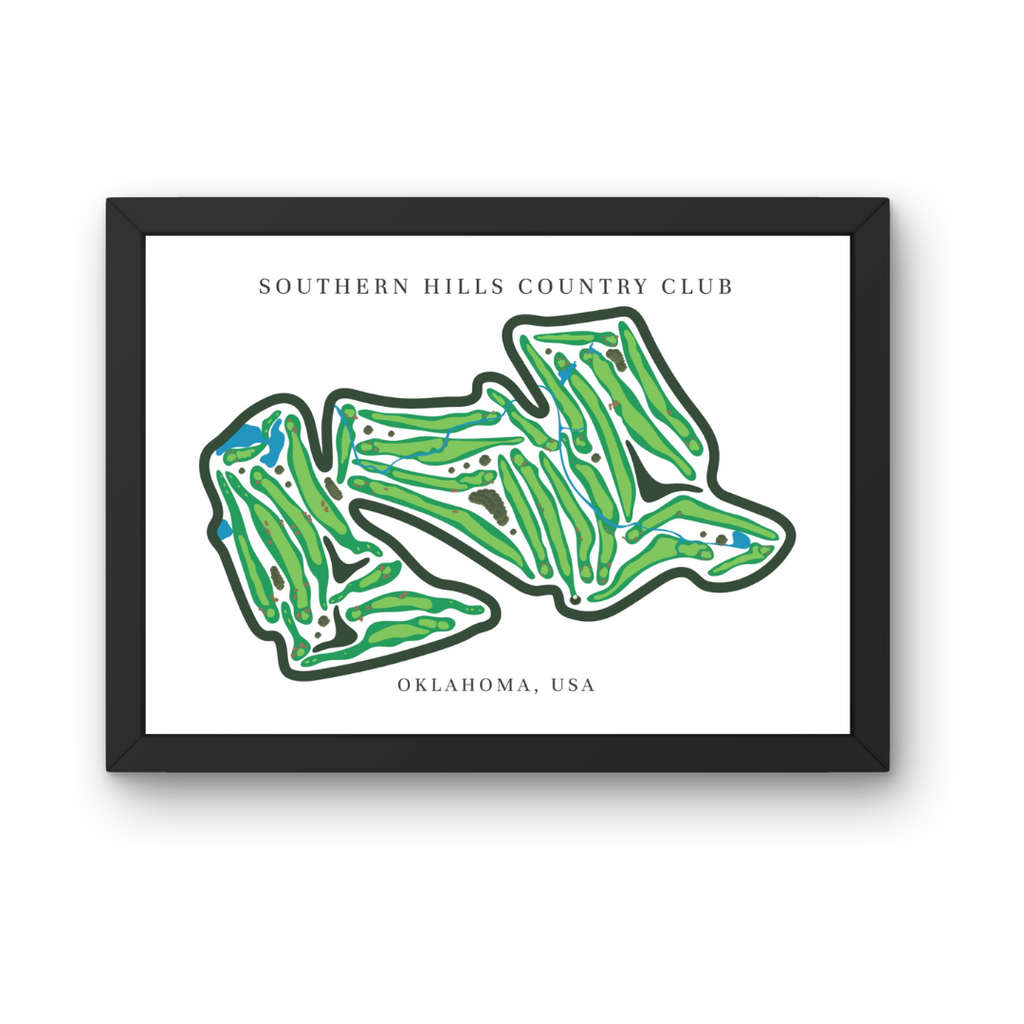 Southern Hills Country Club, Golf Course Prints, Oklahoma