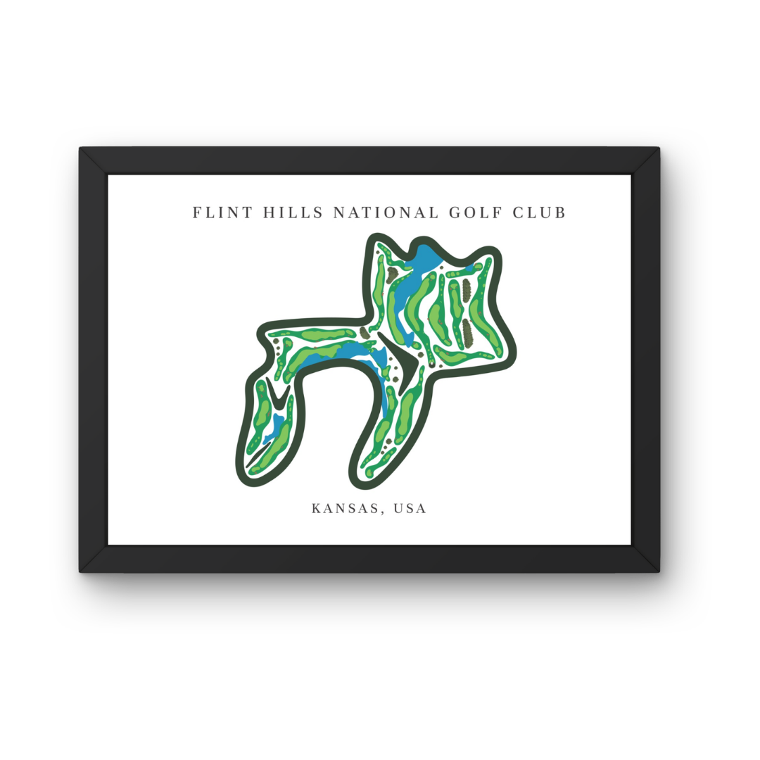 Flint Hills National Golf Club, Golf Course Prints, Kansas