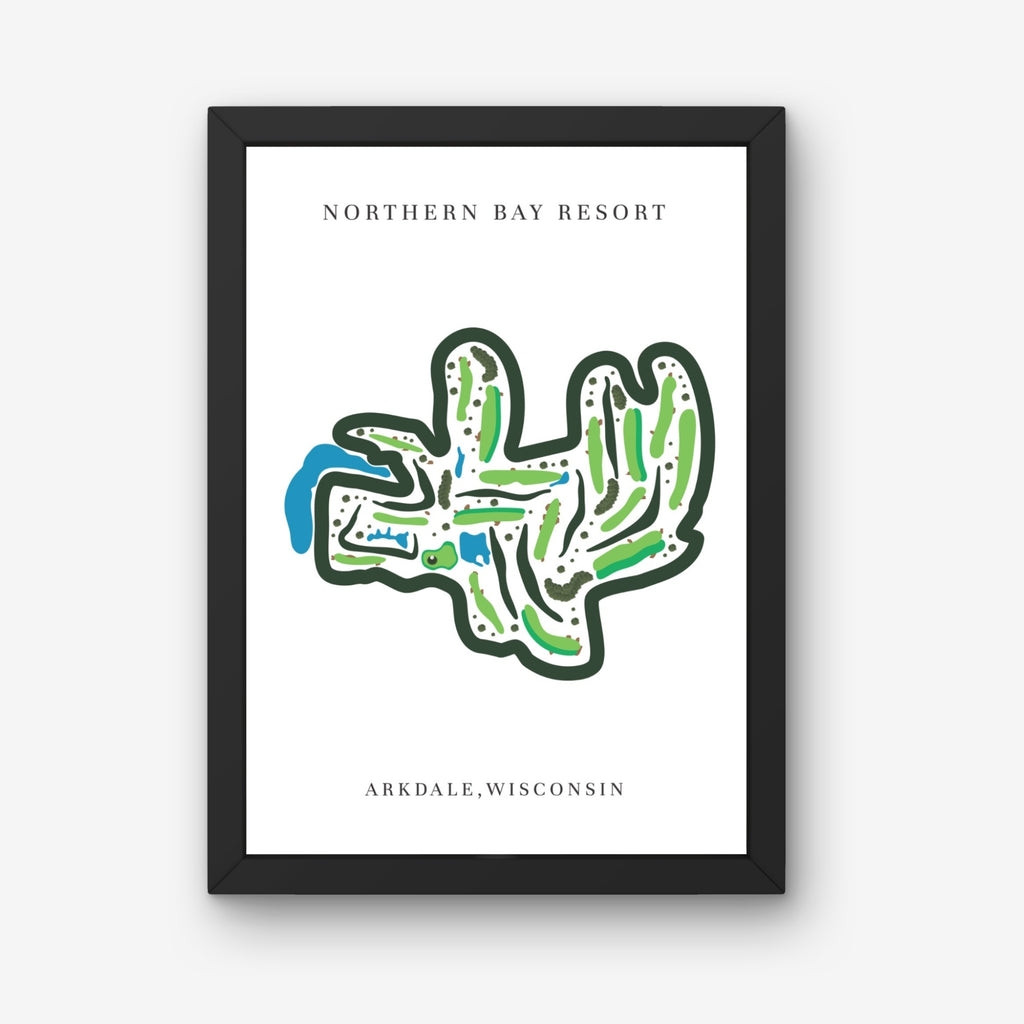 Northern Bay Resort Arkdale, Golf Course Print, Wisconsin