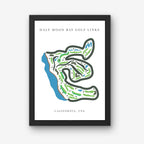 Half Moon Bay Golf Links, Golf Course Print, California