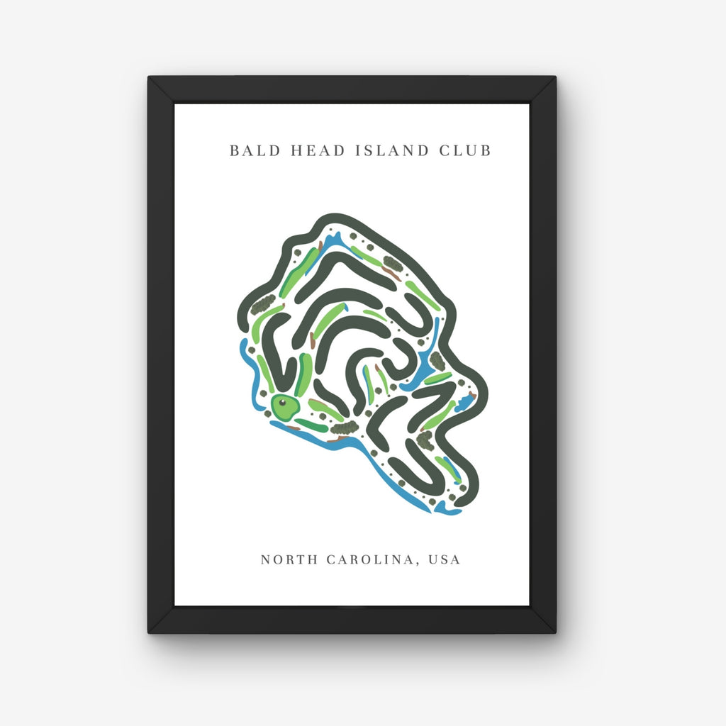 Bald Head Island Club, Golf Course Print, North Carolina