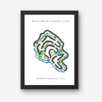 Bald Head Island Club, Golf Course Print, North Carolina