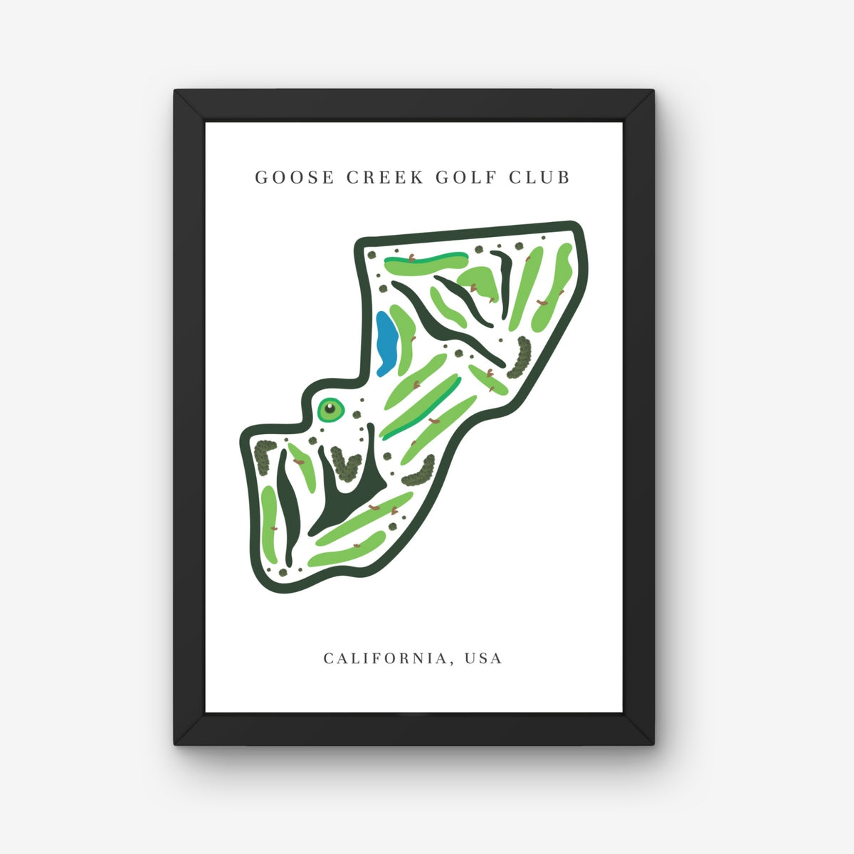 Goose Creek Golf Club, Golf Course Print, California