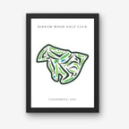 Birnam Wood Golf Club, Golf Course Print, California