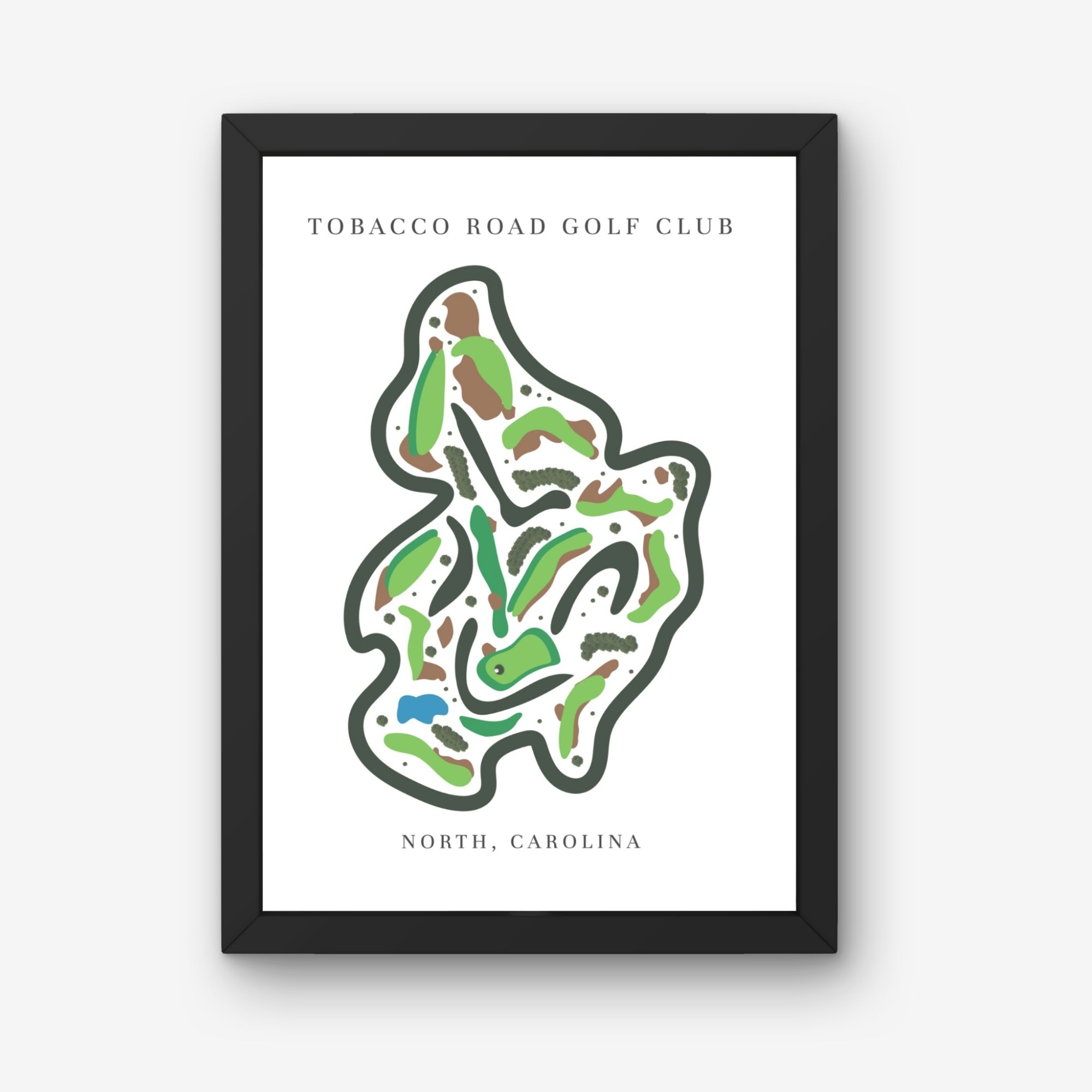 Tobacco Road Golf Club, Golf Course Print, North Carolina