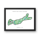 Poipu Bay Golf Club Course Print, Hawaii