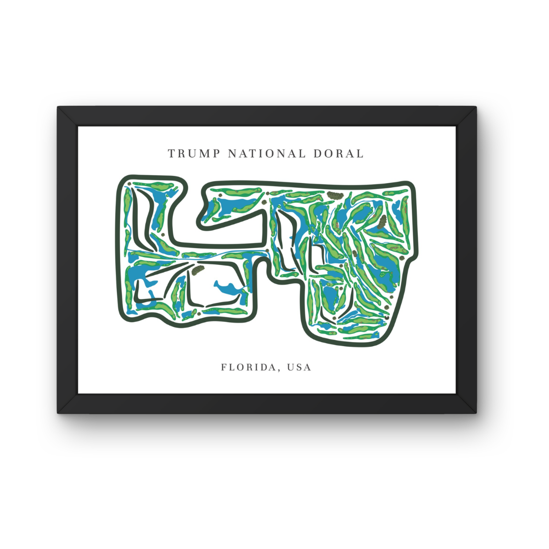 Trump National Doral, Golf Course Prints, Florida
