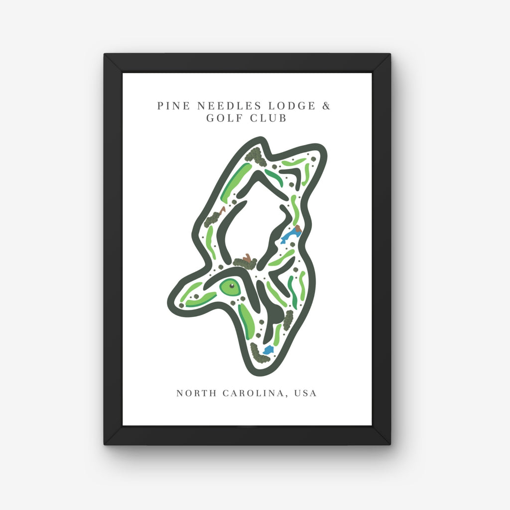 Pine Needles Lodge & Golf Club, Golf Course Print, North Carolina