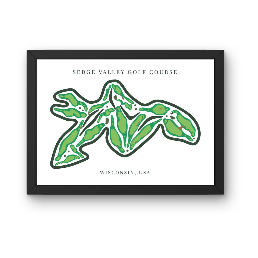 Sedge Valley Golf Course, Golf Course Prints, Wisconsin