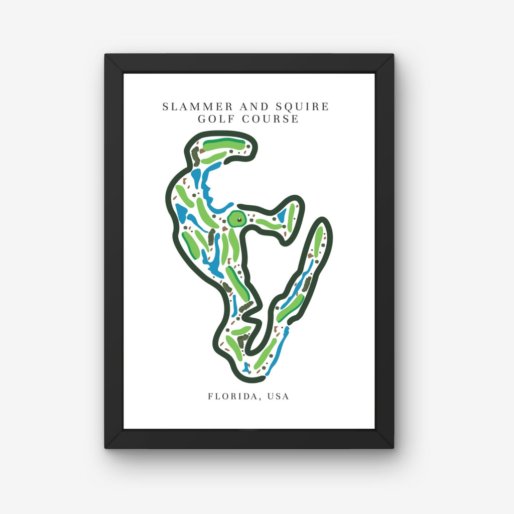 Slammer and Squire Golf Course Print, Florida