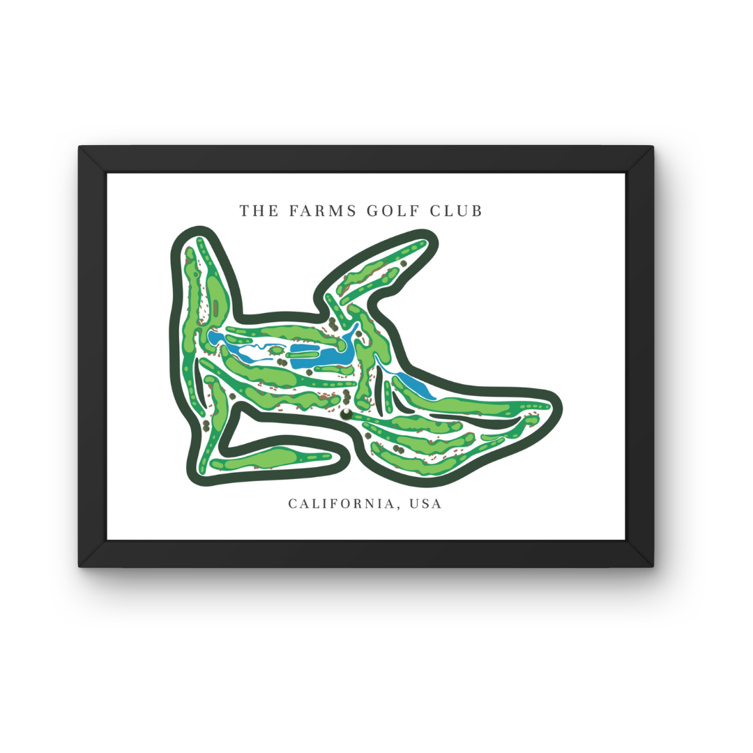 The Farms Golf Club, Golf Course Prints, California