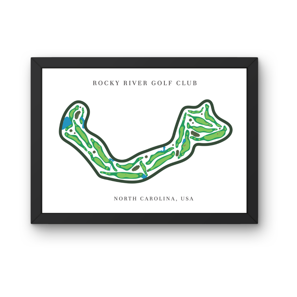 Rocky River Golf Club, Golf Course Prints, North Carolina