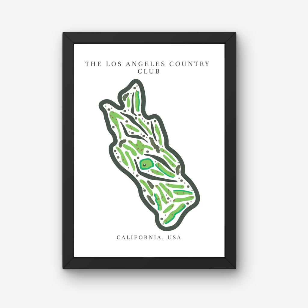 The Los Angeles Country Club, Golf Course Print, California
