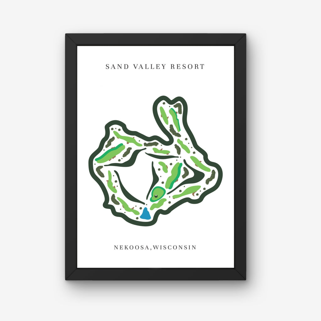 Sand Valley Resort Nekoosa, Golf Course Print, Wisconsin