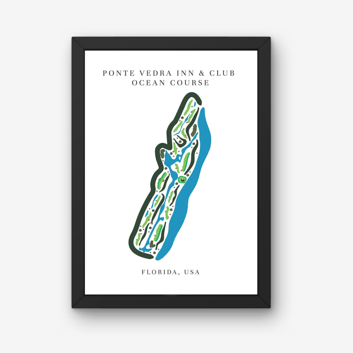 Ponte Vedra Inn & Club Ocean, Golf Course Print, Florida