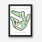 Country Club of Salisbury Golf Course Prints, North Carolina, Golf Map Artwork