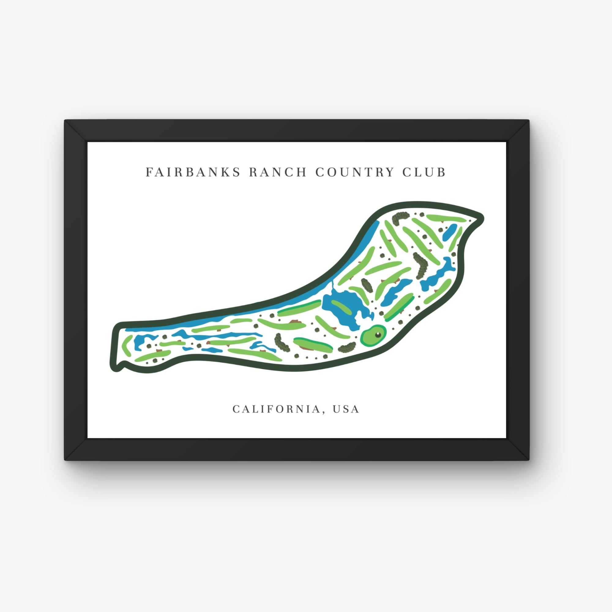 Fairbanks Ranch Country Club, Golf Course Print, California